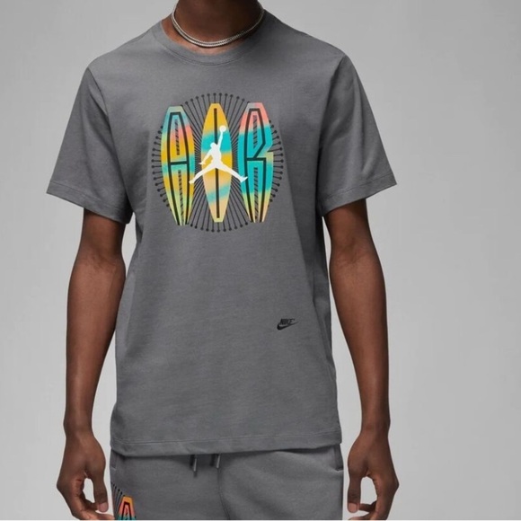 Nike Air Jordan Flight
MVP Tee (Light Graphite/Sail) - Picture 1 of 8